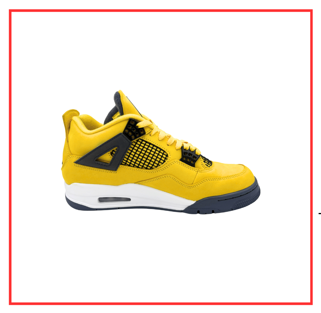 Air Jordan 4 Retro Lightning (2021) (Preloved) UK 7.5