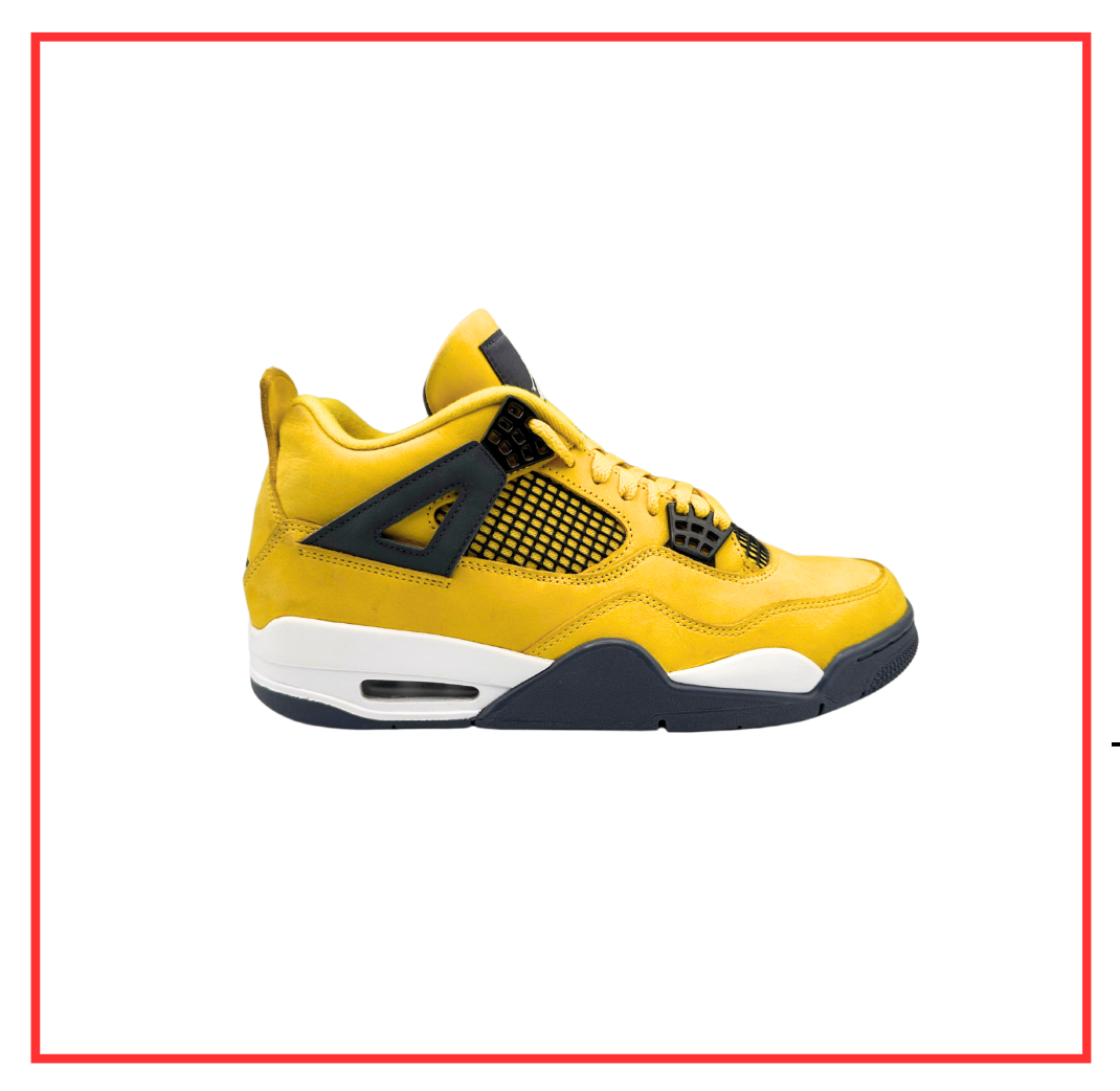 Air Jordan 4 Retro Lightning (2021) (Preloved) UK 8.5
