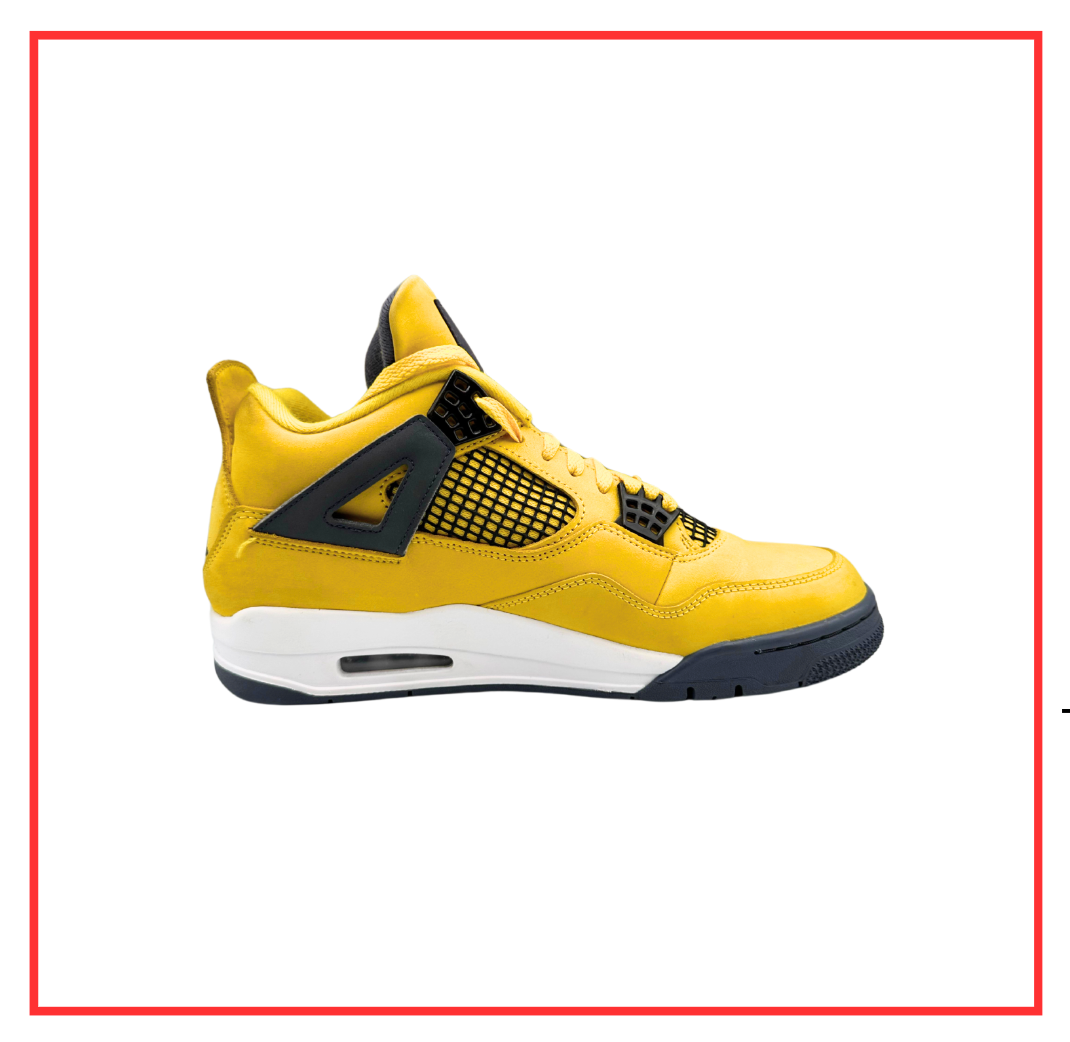 Air Jordan 4 Retro Lightning (2021) (Preloved) UK 8.5