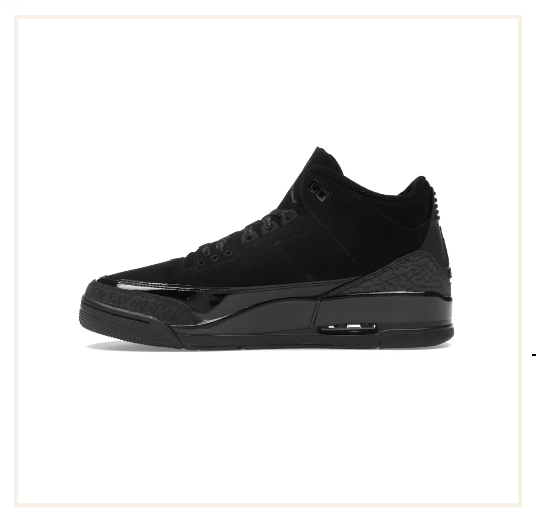 Air Jordan 3 Retro Black Cat (2025)