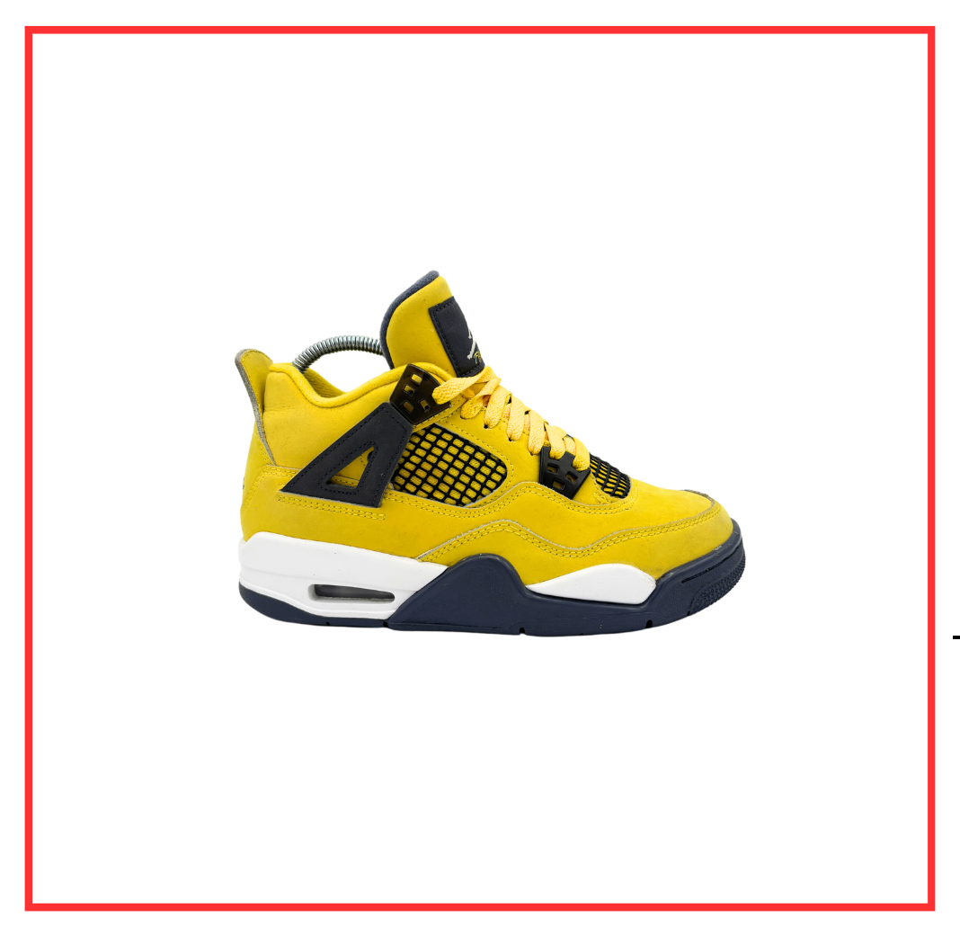 Air Jordan 4 Retro Lightning (GS) (Preloved) UK 3