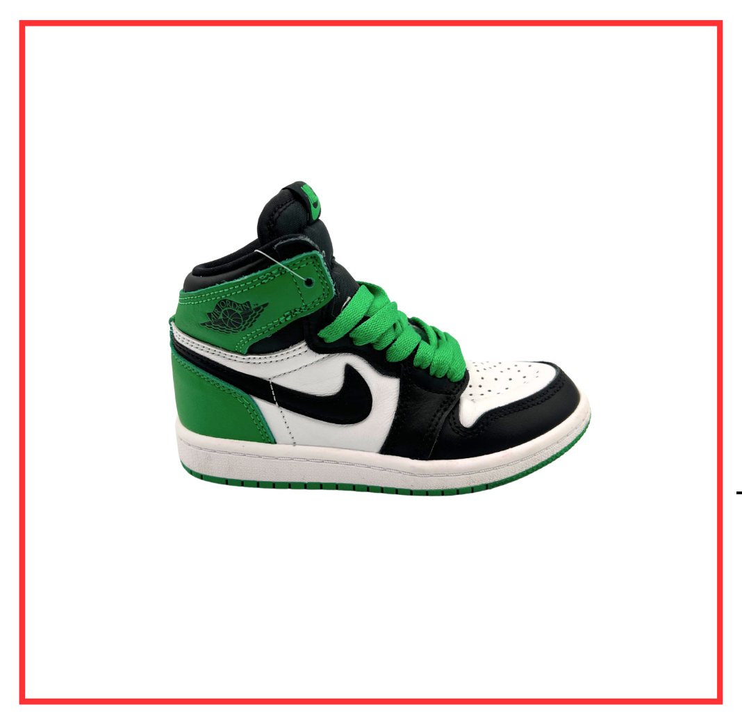 Air Jordan 1 High OG Lucky Green (PS) (Preloved) UK 10.5C