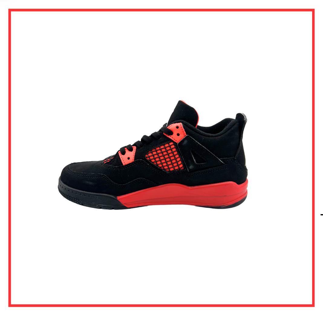 Air Jordan 4 Retro Red Thunder (PS) (Preloved) UK 2