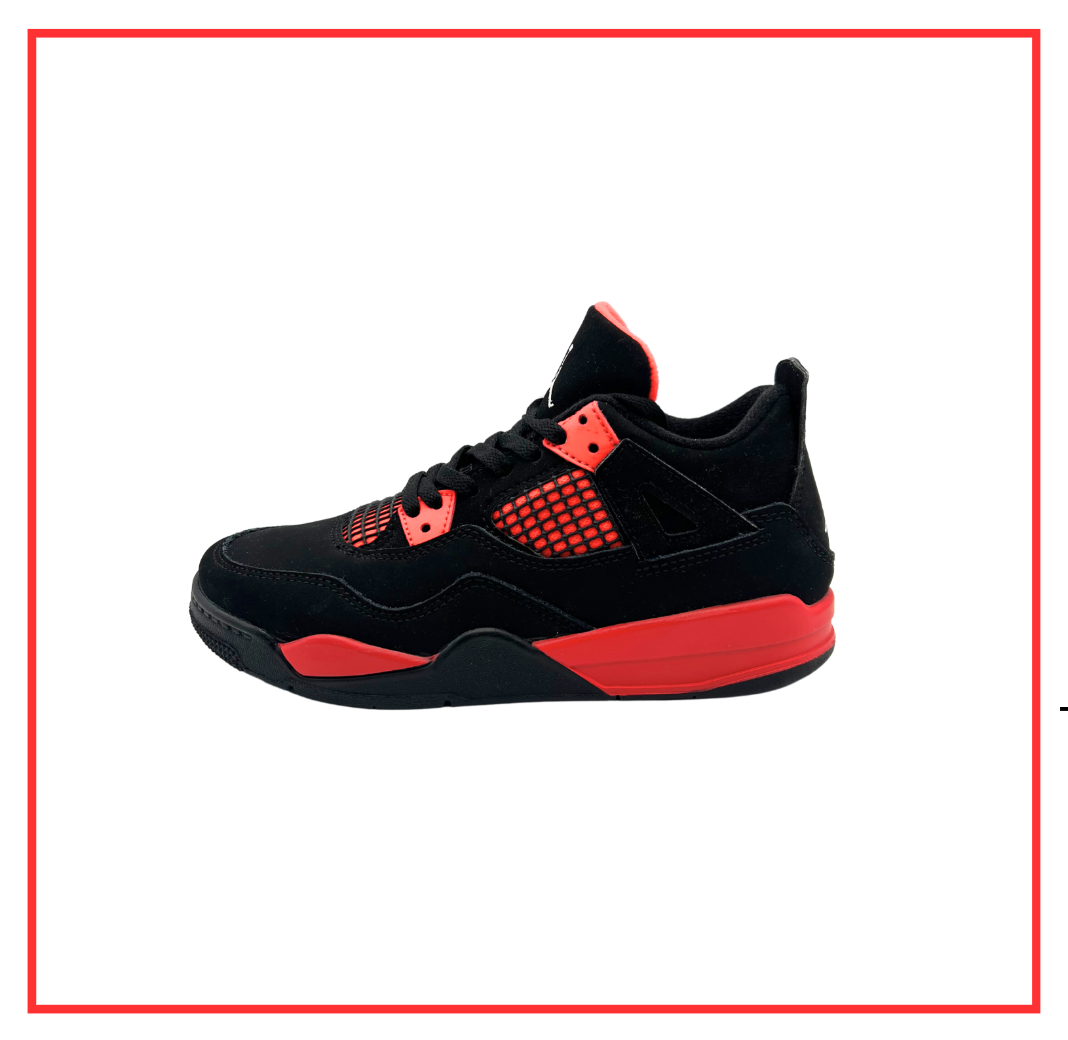 Air Jordan 4 Retro Red Thunder (PS) (Preloved) UK 2