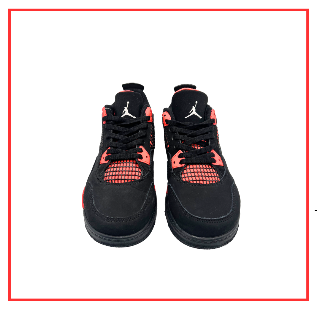 Air Jordan 4 Retro Red Thunder (PS) (Preloved) UK 2