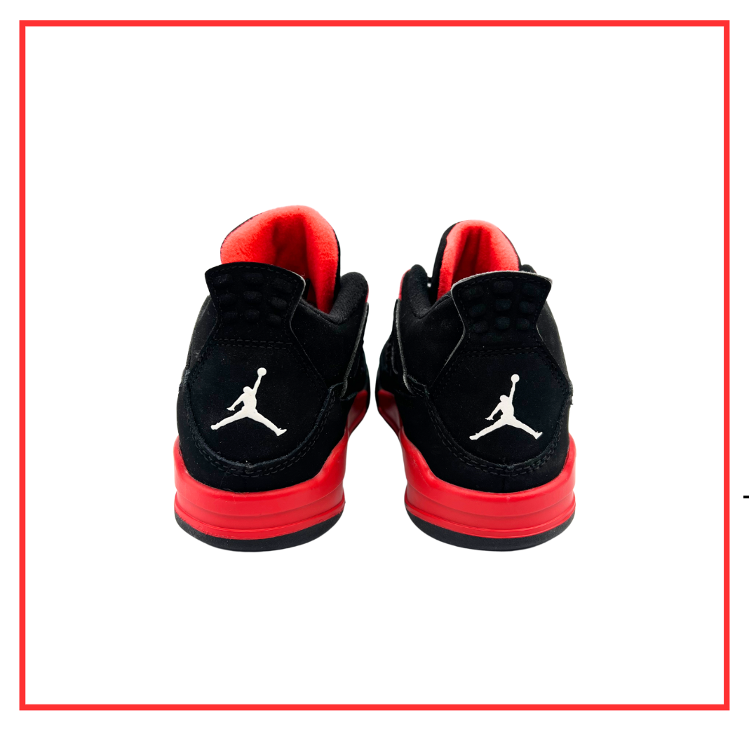 Air Jordan 4 Retro Red Thunder (PS) (Preloved) UK 2
