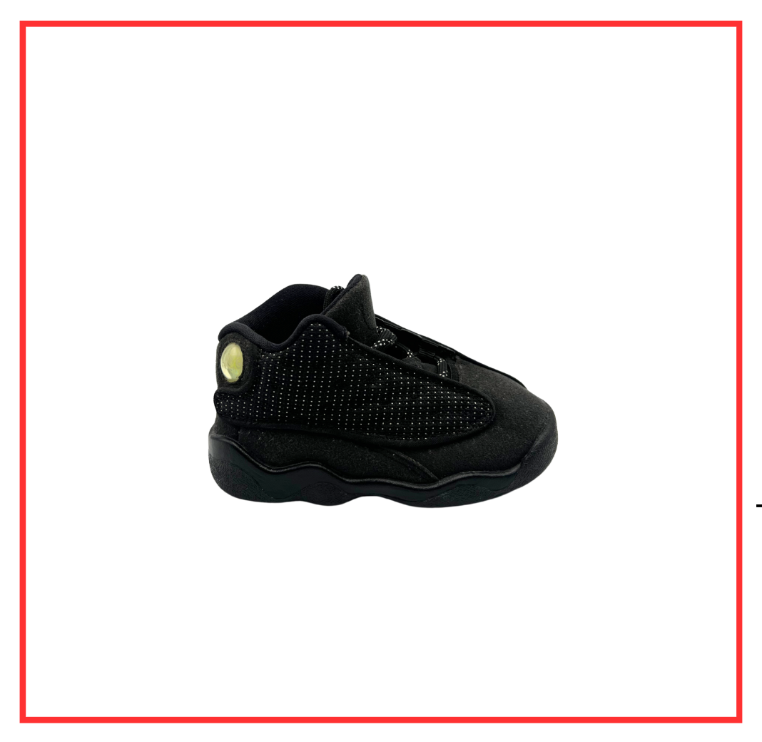 Air Jordan 13 Retro Black Cat (TD) (Preloved) UK 6.5C