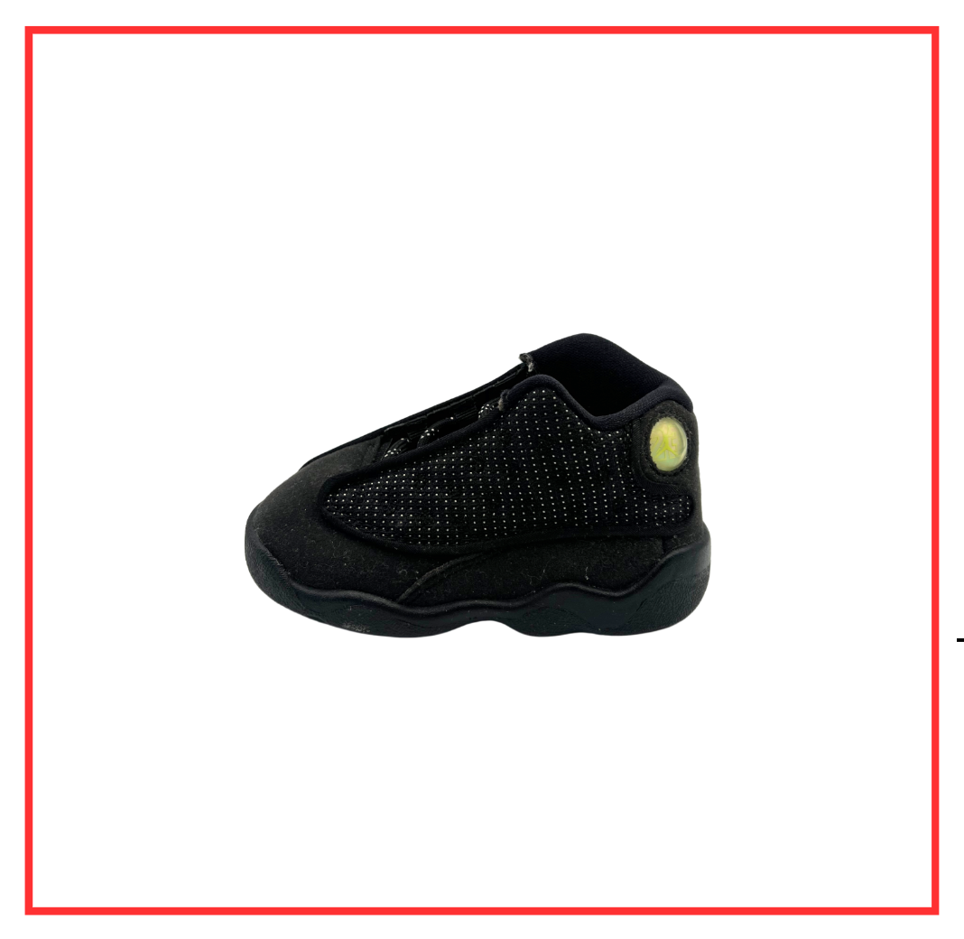 Air Jordan 13 Retro Black Cat (TD) (Preloved) UK 6.5C