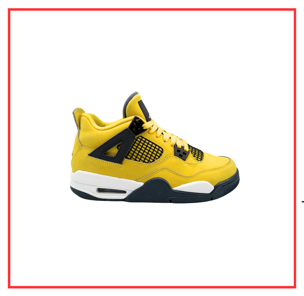 Air Jordan 4 Retro Lightning (GS) (Preloved) UK 4.5