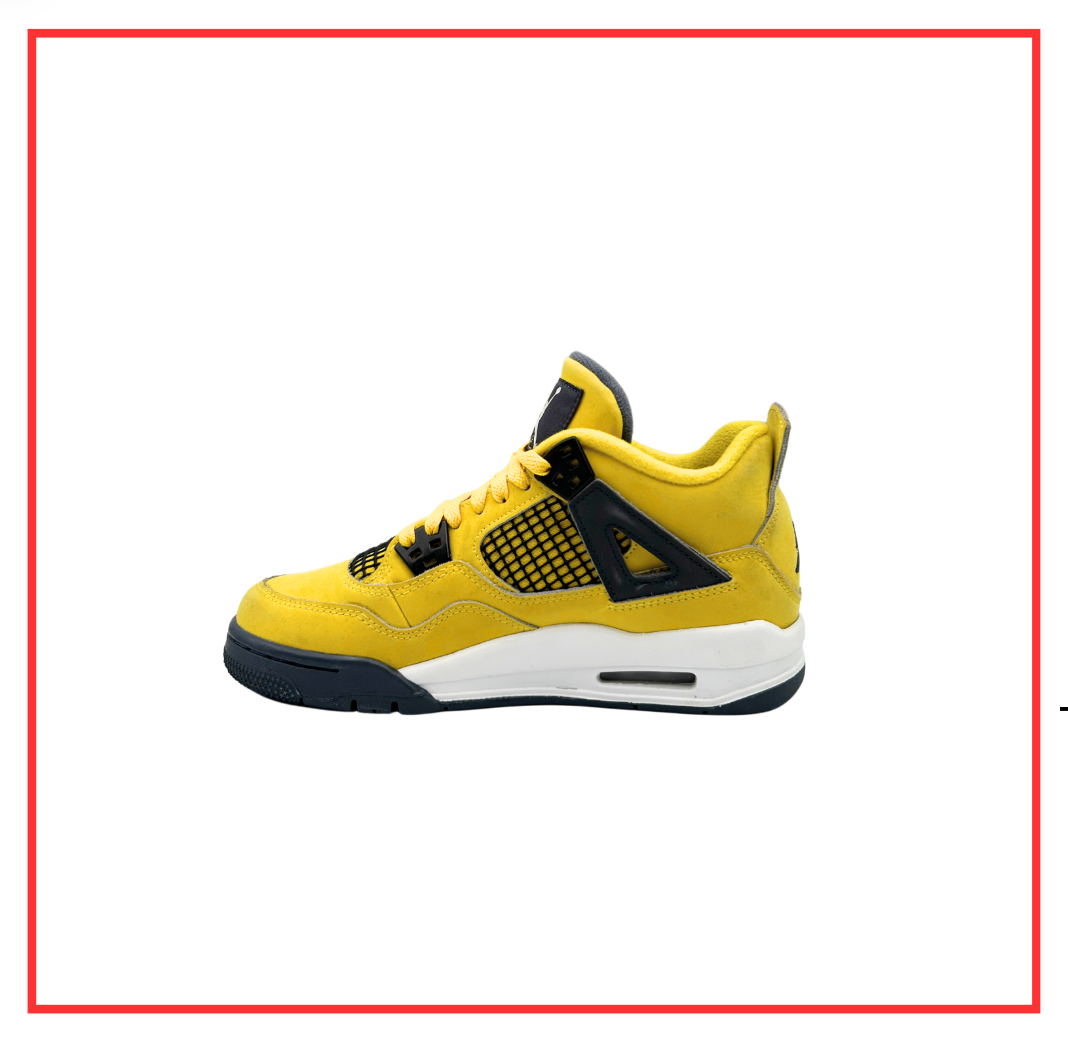 Air Jordan 4 Retro Lightning (GS) (Preloved) UK 4.5
