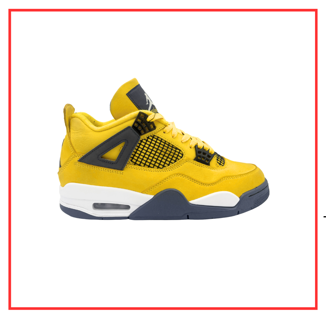 Air Jordan 4 Retro Lightning (2021) (Preloved) UK 8