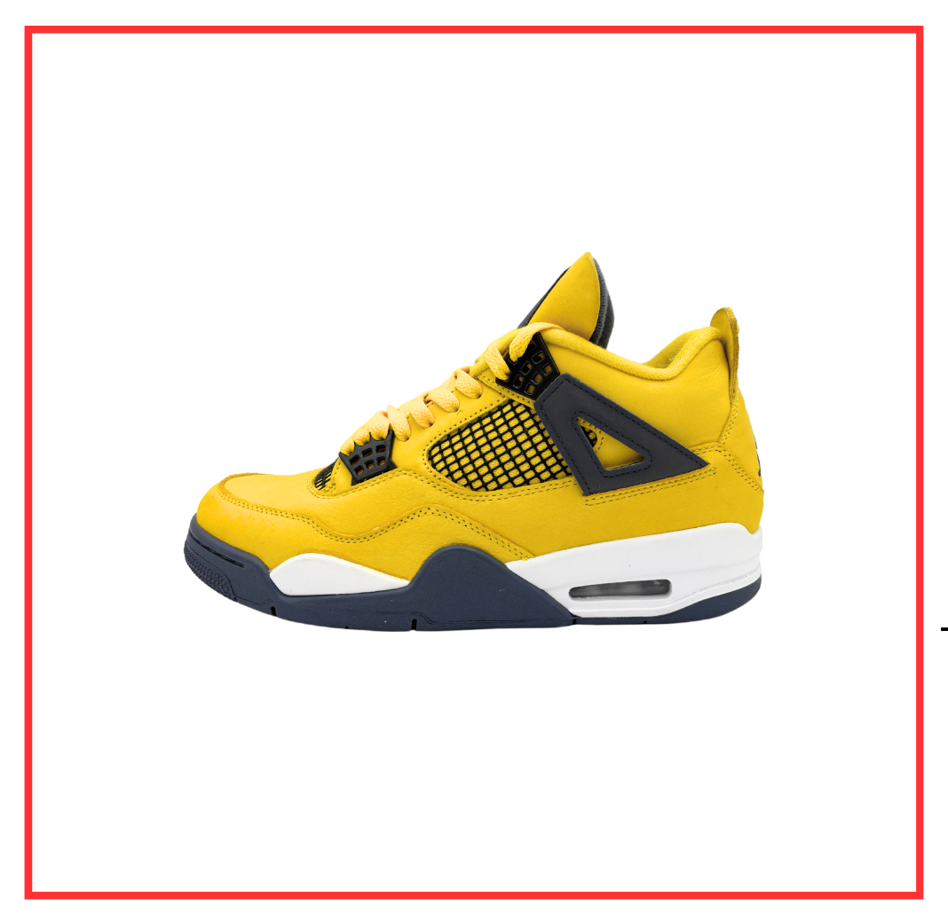 Air Jordan 4 Retro Lightning (2021) (Preloved) UK 8