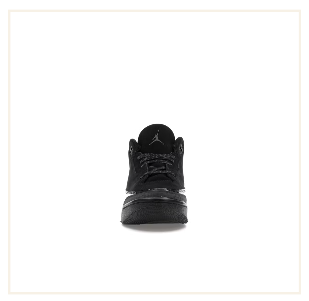 Air Jordan 3 Retro Black Cat (PS) (2025)