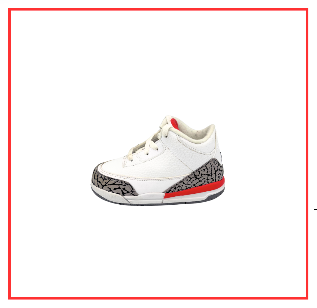 Air Jordan 3 Retro Hall of Fame (TD) (Preloved) UK 7.5C
