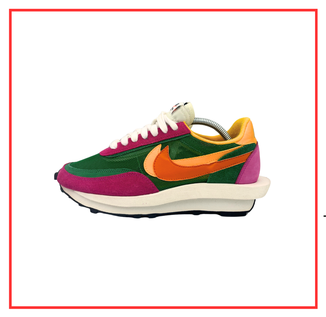 sacai x Nike LDWaffle Pine Green (Preloved) UK 7.5
