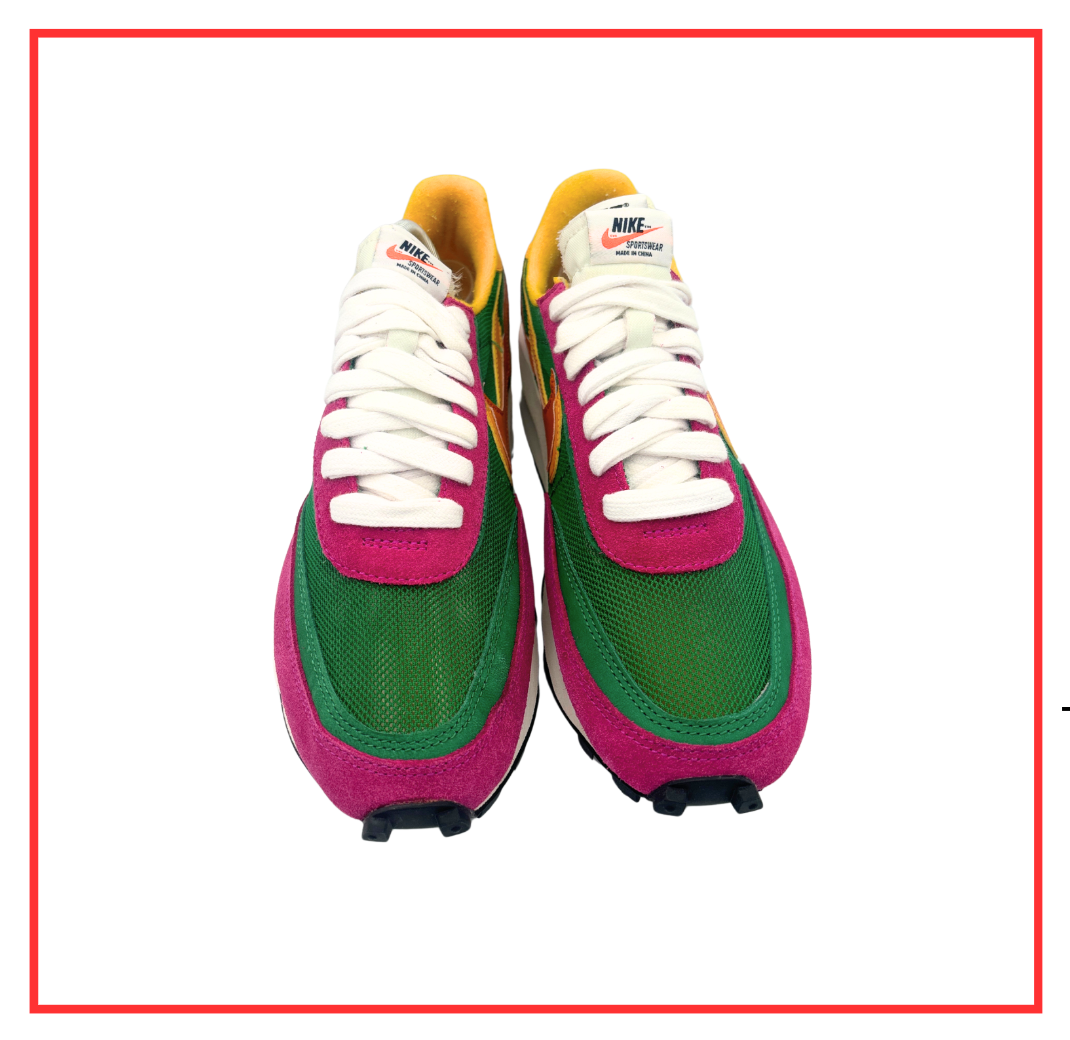 sacai x Nike LDWaffle Pine Green (Preloved) UK 7.5