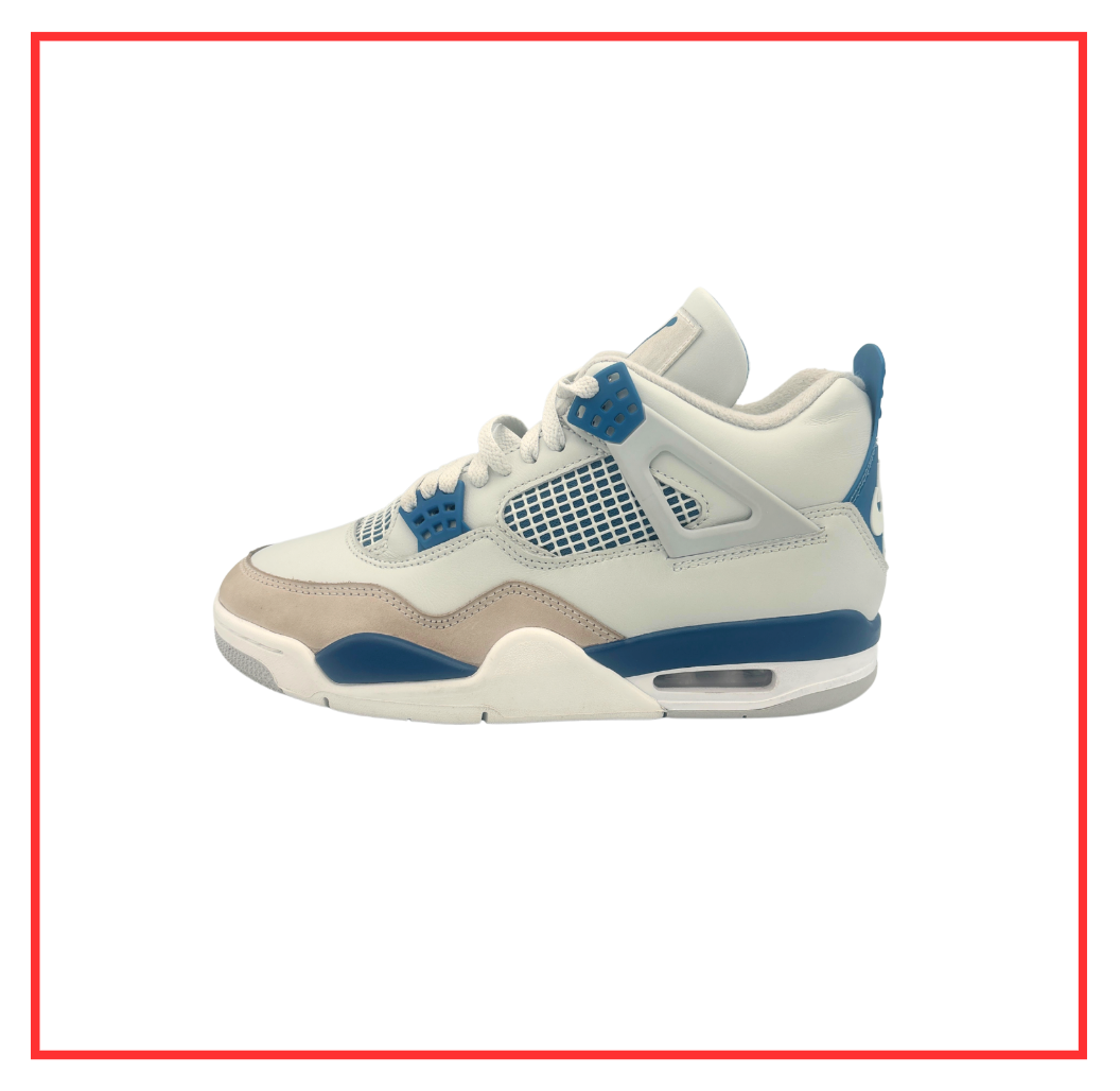 Air Jordan 4 Retro Military Blue (2024) (Preloved) UK 7