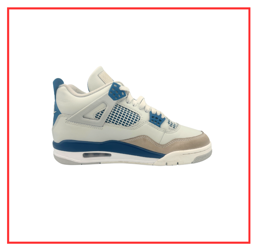 Air Jordan 4 Retro Military Blue (2024) (Preloved) UK 7
