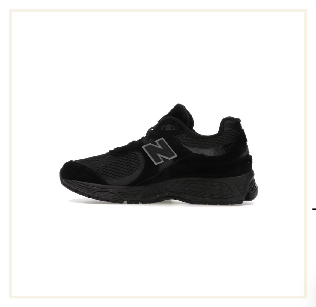 New Balance 2002R Mesh Black Metallic