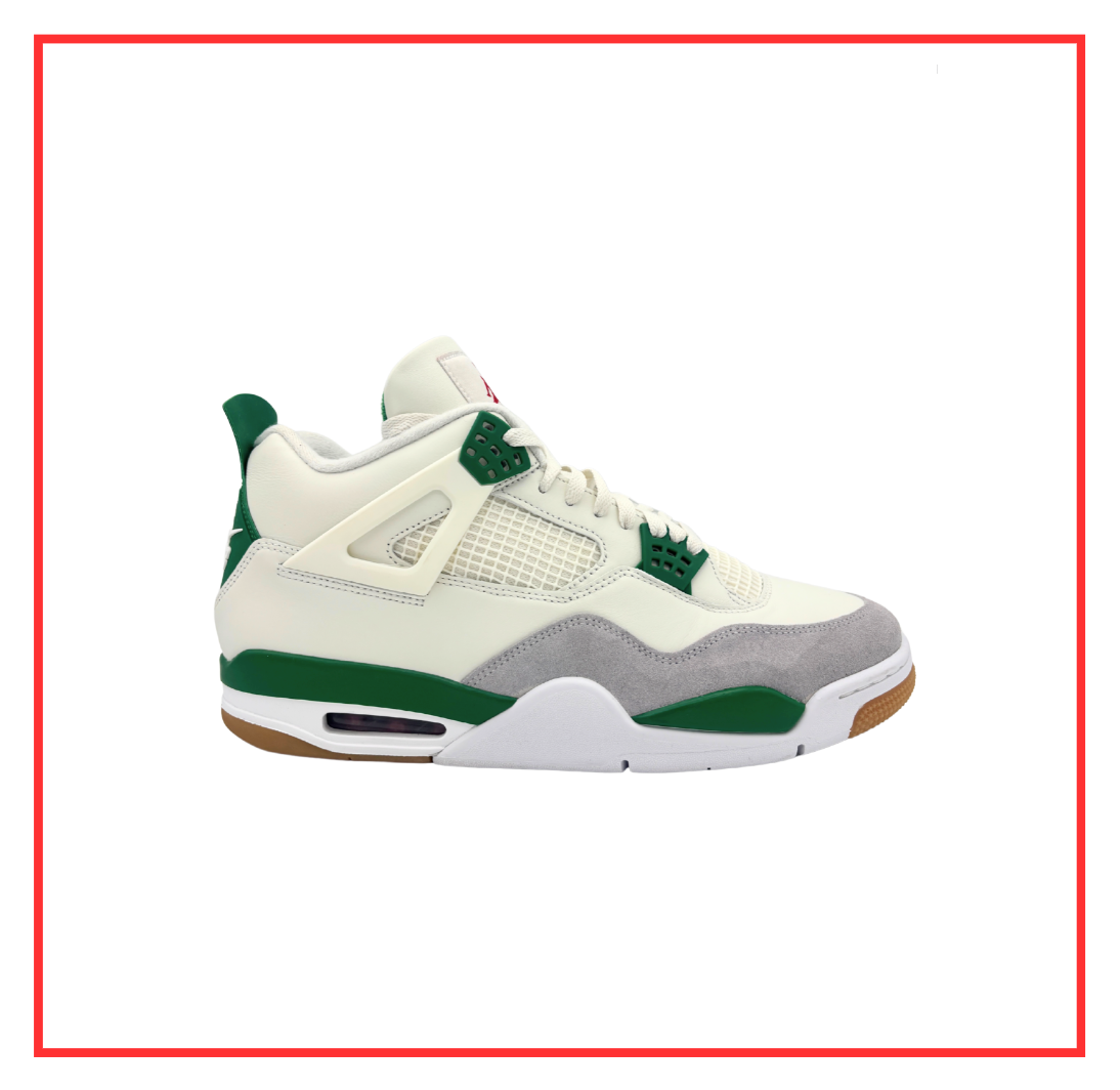 Nike SB x Air Jordan 4 Retro Pine Green (Preloved) UK 12