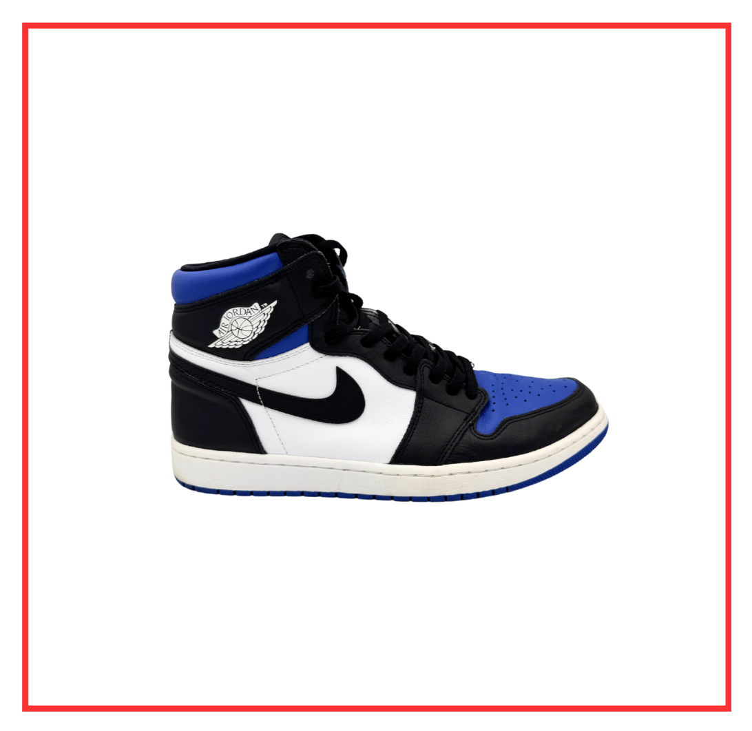 Air Jordan 1 Retro High OG Royal Toe Blue (Preloved) UK 11.5