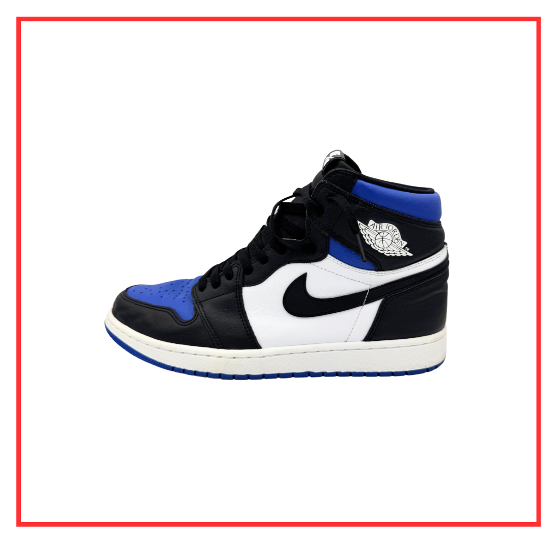 Air Jordan 1 Retro High OG Royal Toe Blue (Preloved) UK 11.5