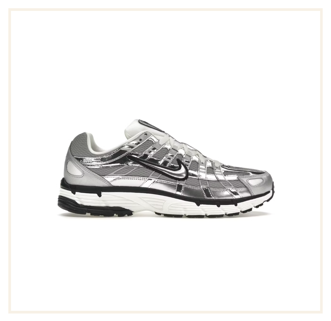 Nike P-6000 Metallic Silver