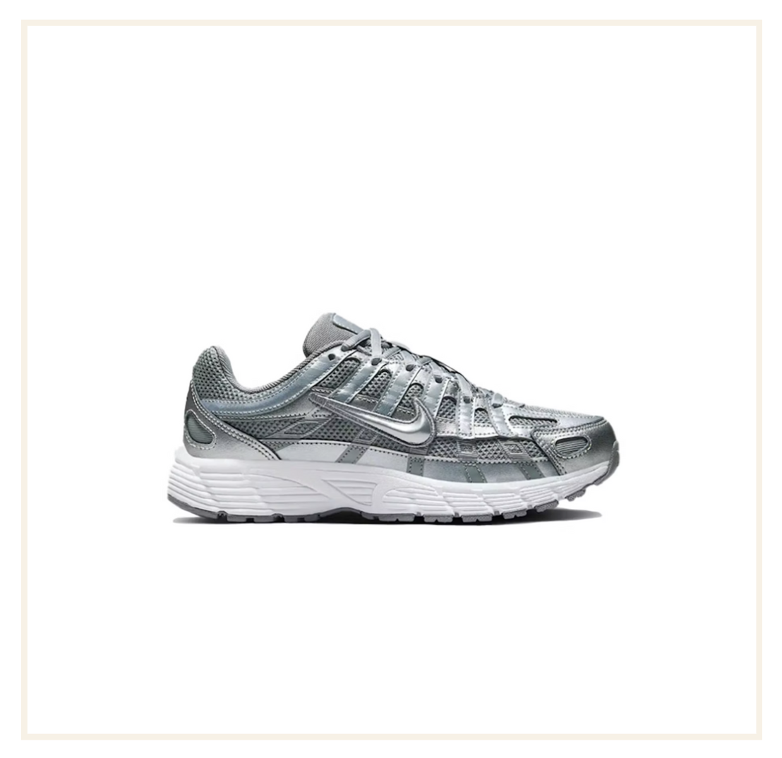 Nike P-6000 Metalic Cool Grey (GS)