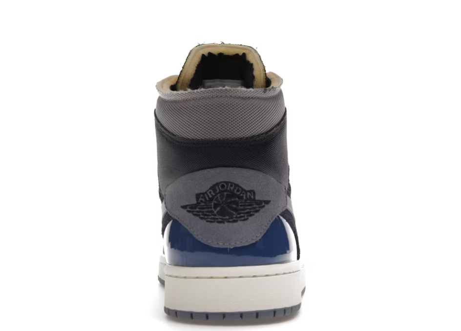 Air Jordan 1 Mid SE Craft Obsidian French Blue Ashen Slate White