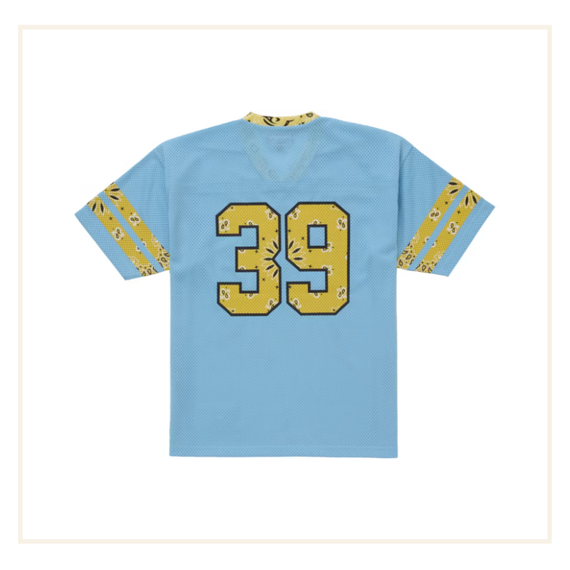 Supreme Bandana Football Jersey Blue