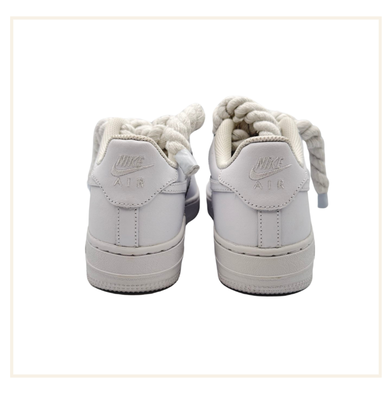 Nike Air Force 1 Low White Rope Lace UK 5 (GS)