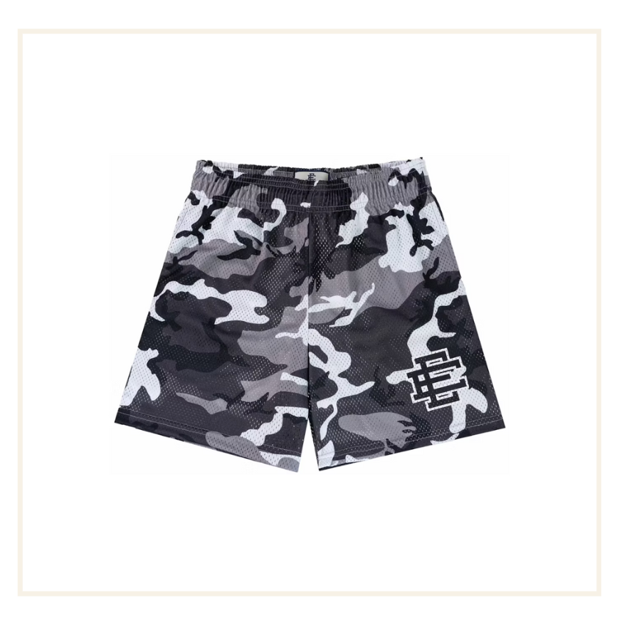 Eric Emanuel EE Basic Short White Black Camo