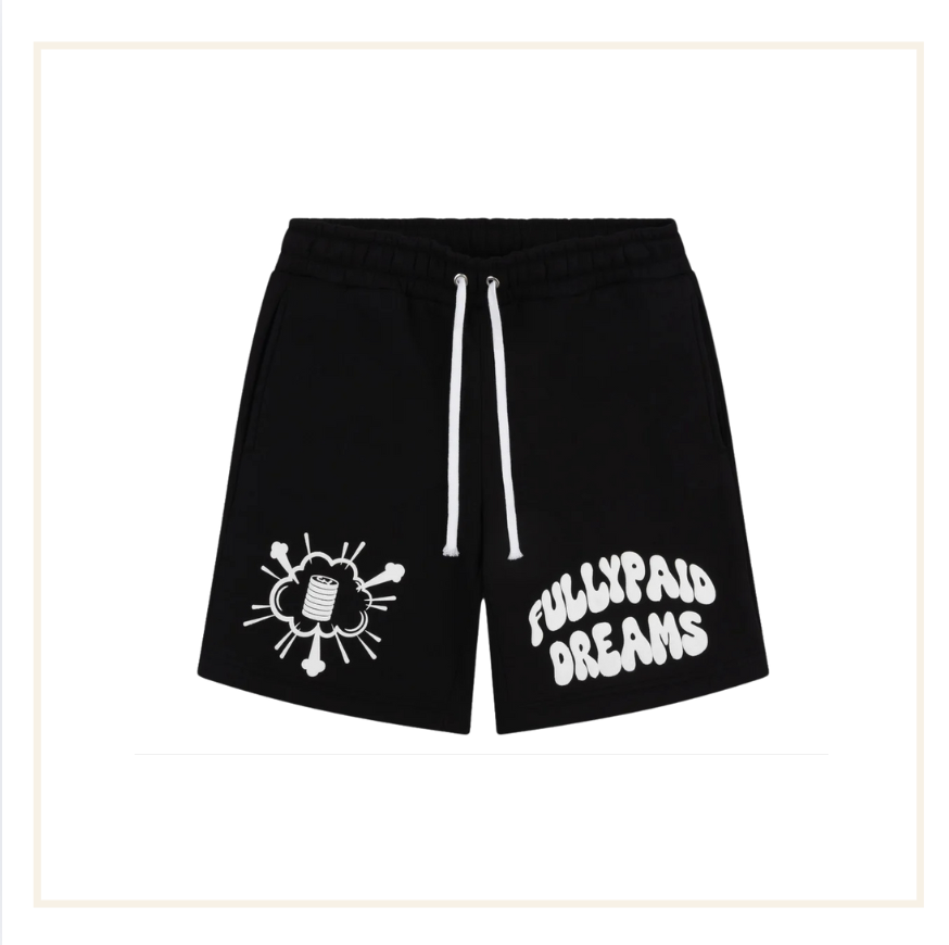 FullyPaid Dreams Black Shorts