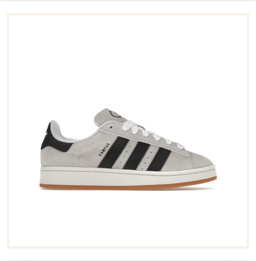 adidas Campus 00s Crystal White Core Black (W)