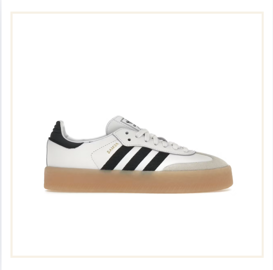 adidas Sambae White Black Gum (W)