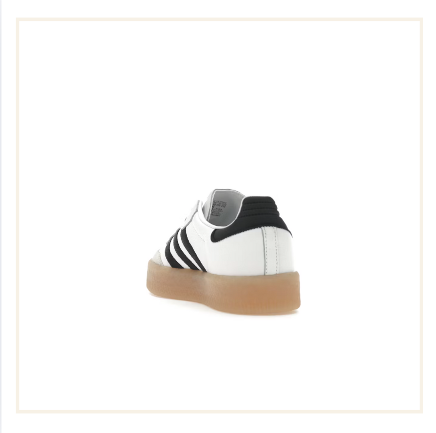 adidas Sambae White Black Gum (W)