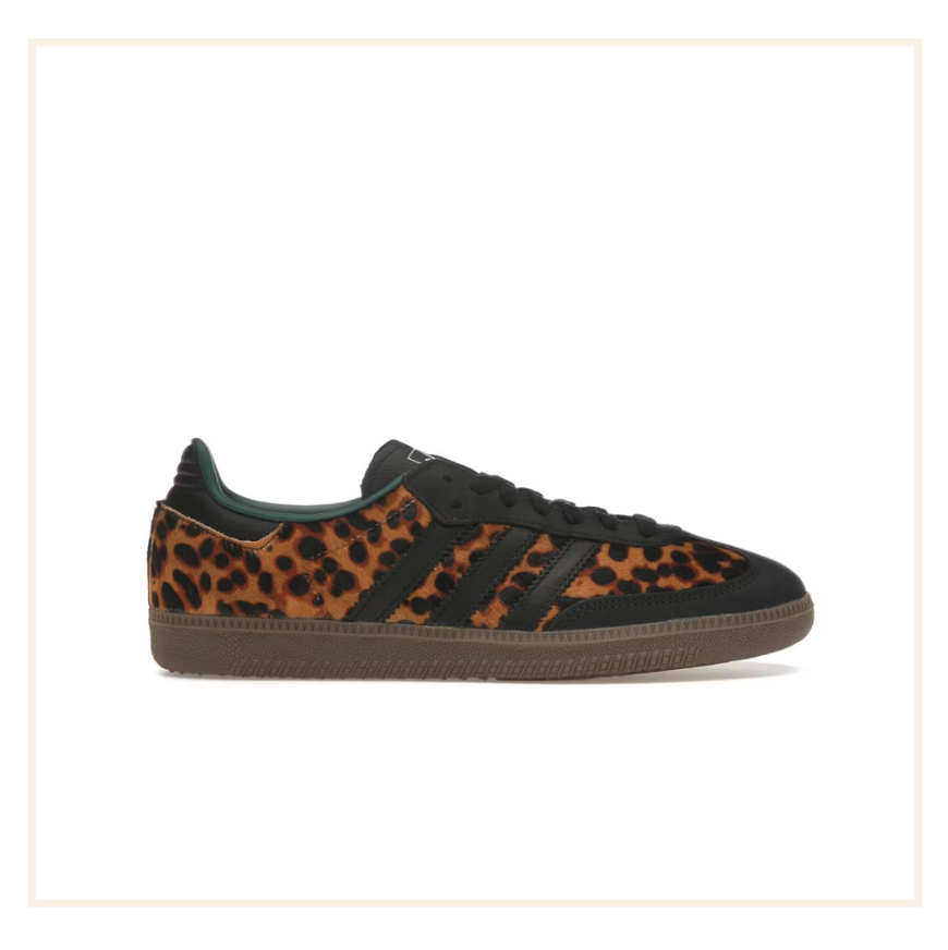 adidas Samba OG Black Green Leopard (W)