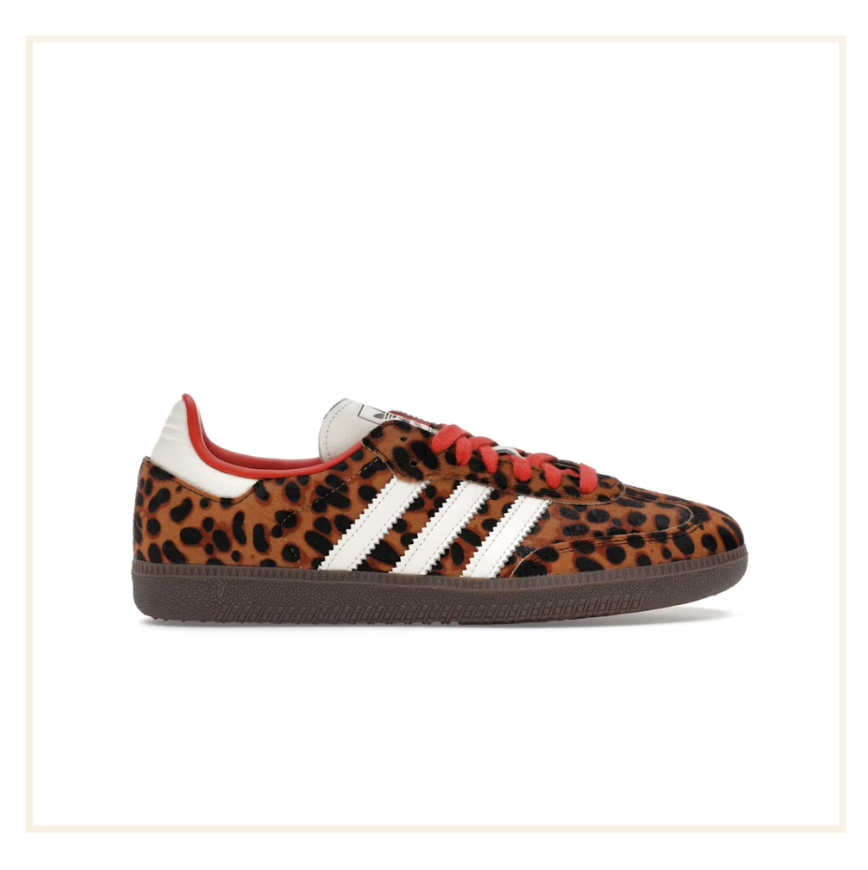 adidas Samba OG Preloved Red Leopard (W)