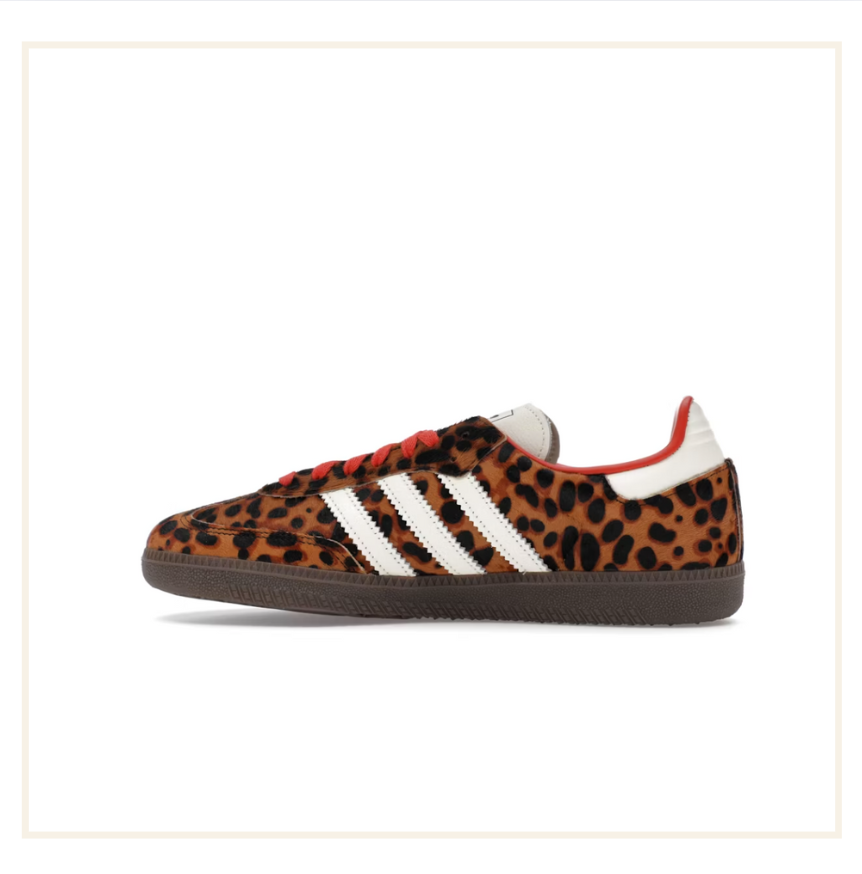 adidas Samba OG Preloved Red Leopard (W)
