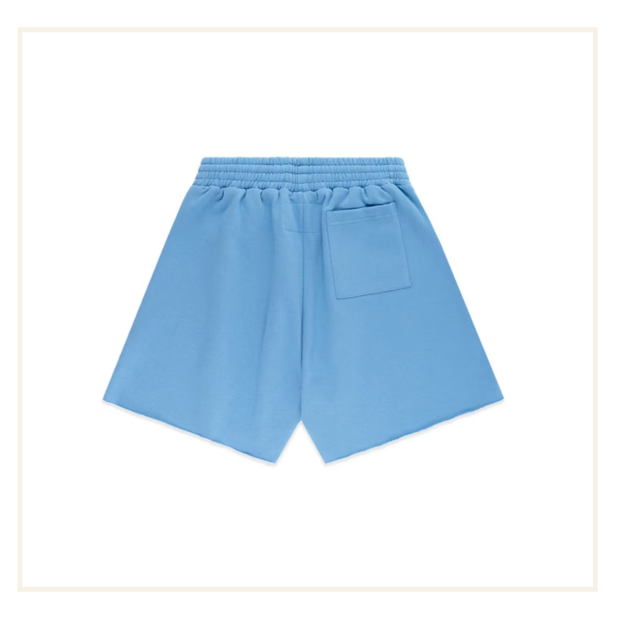 Sp5der OG Web v2 Hoodie/Shorts Dusty Blue (Full Set)