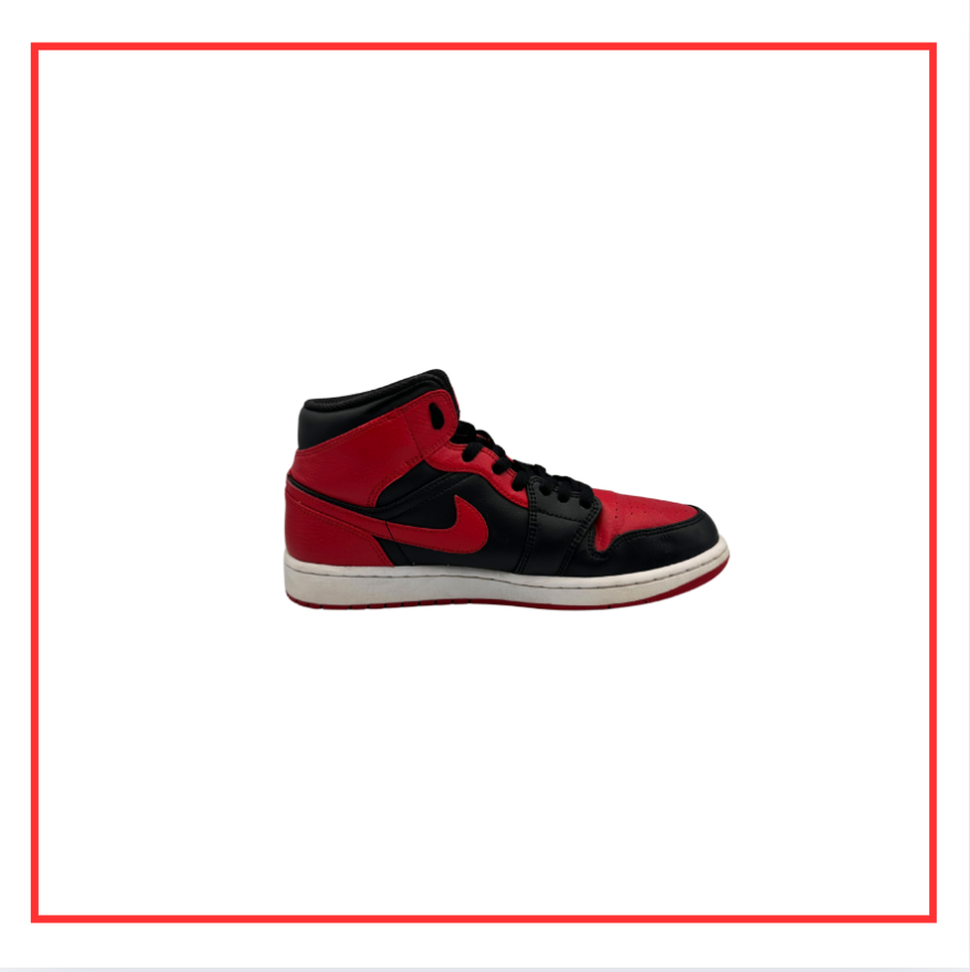 Air Jordan 1 Mid Banned (2020) (Preloved) UK 8