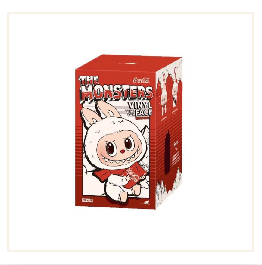 Pop Mart Labubu The Monsters Coca Cola Series Vinyl Face Single Blind Box