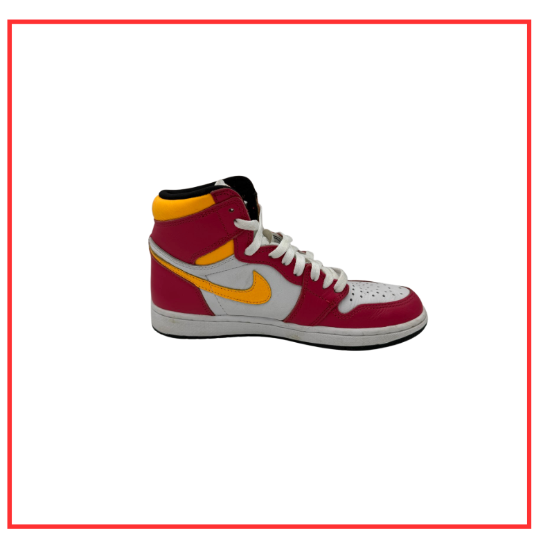 Air Jordan 1 OG Light Fusion Red (Preloved) UK 6 | EU 40