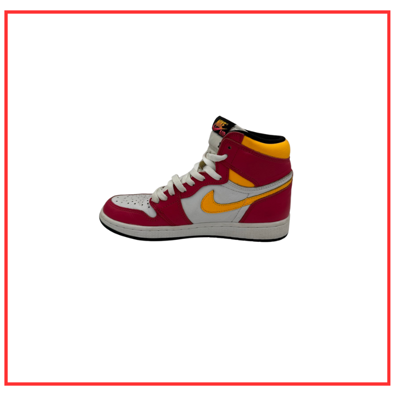 Air Jordan 1 OG Light Fusion Red (Preloved) UK 6 | EU 40
