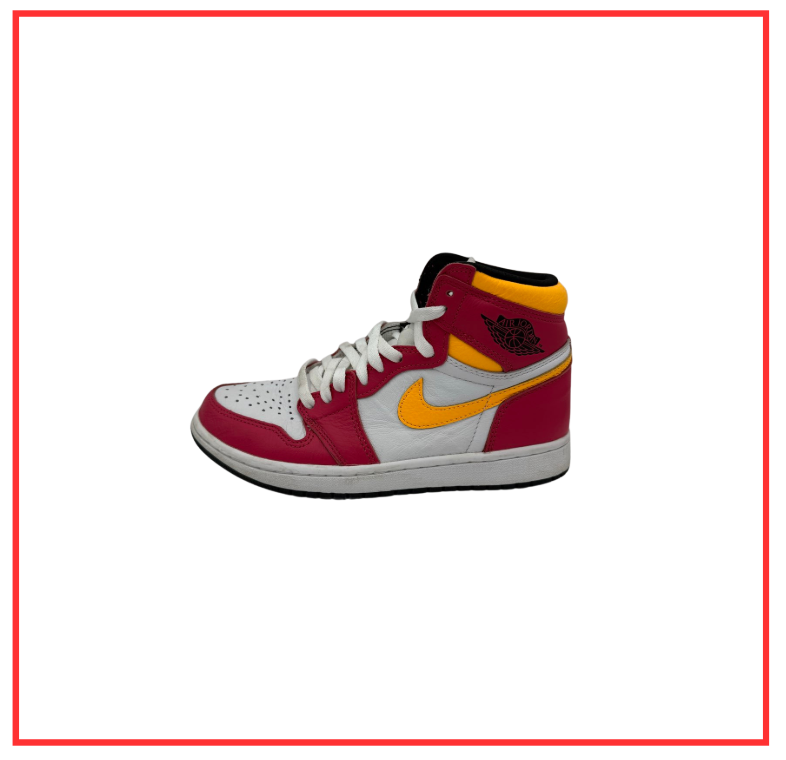 Air Jordan 1 OG Light Fusion Red (Preloved) UK 6 | EU 40