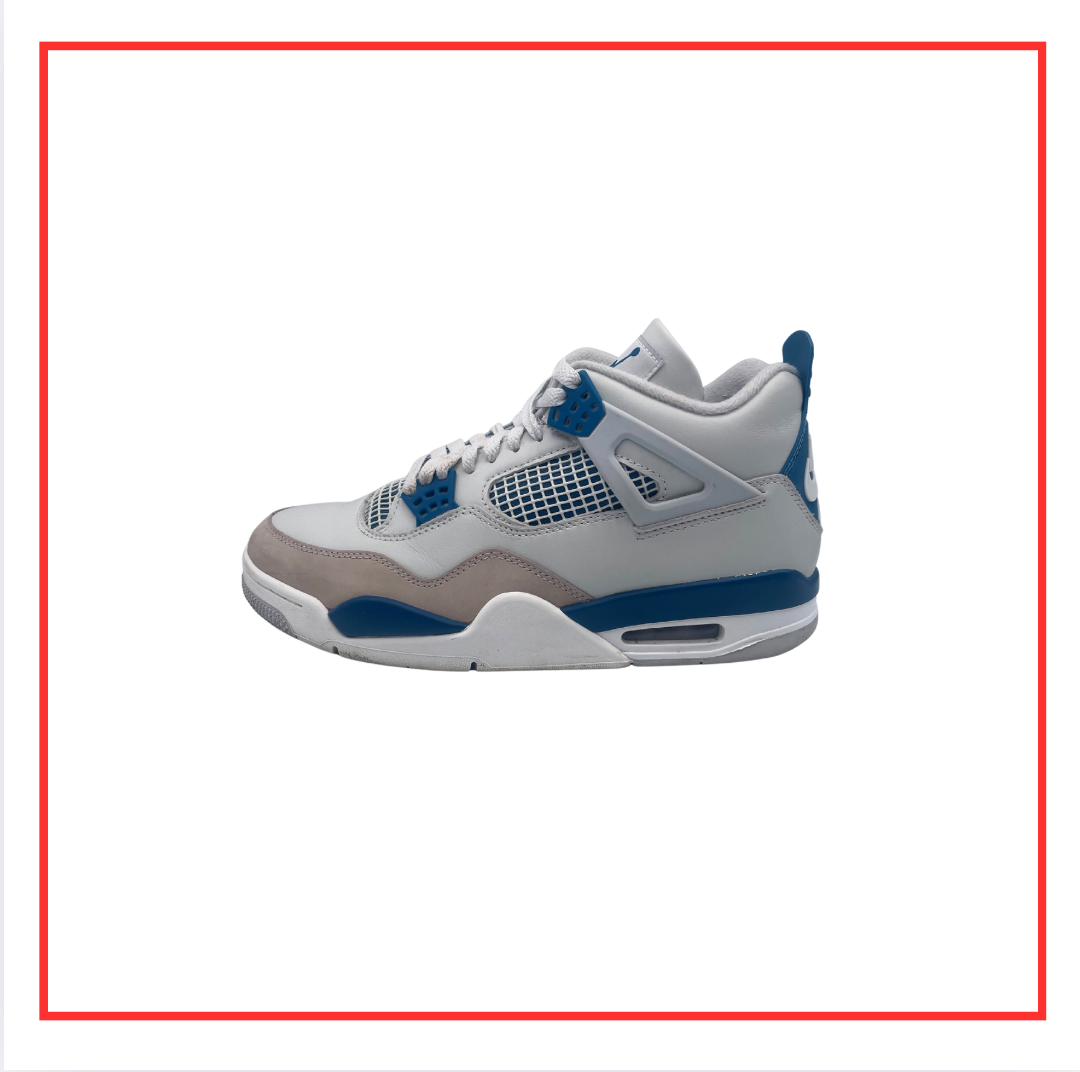 Air Jordan 4 Retro Military Blue (2024) (Preloved) UK 8