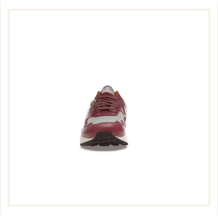 Patta x Air Max 1 Rush Maroon