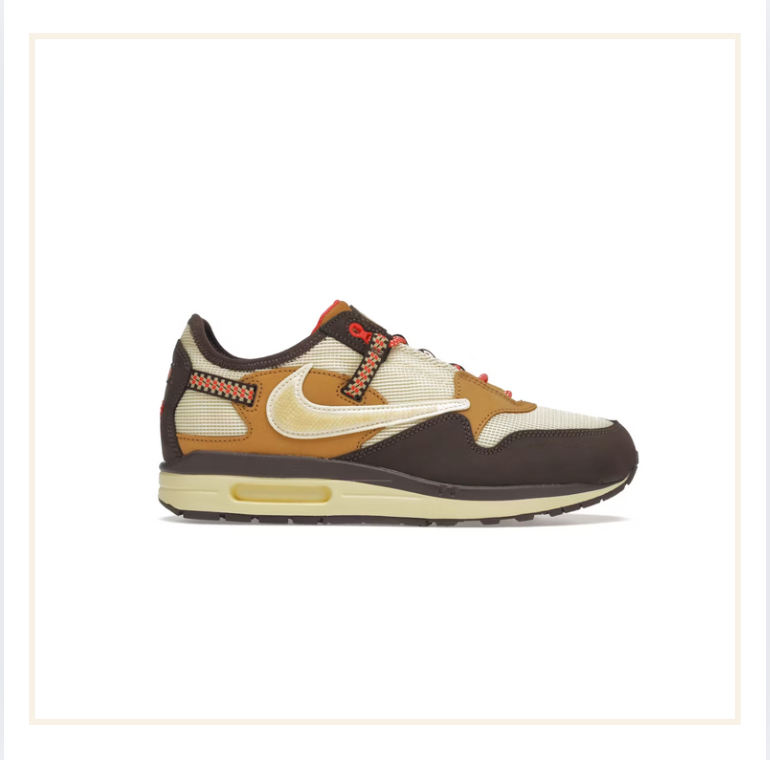 Travis Scott x Nike Air Max 1 Cactus Jack Baroque Brown
