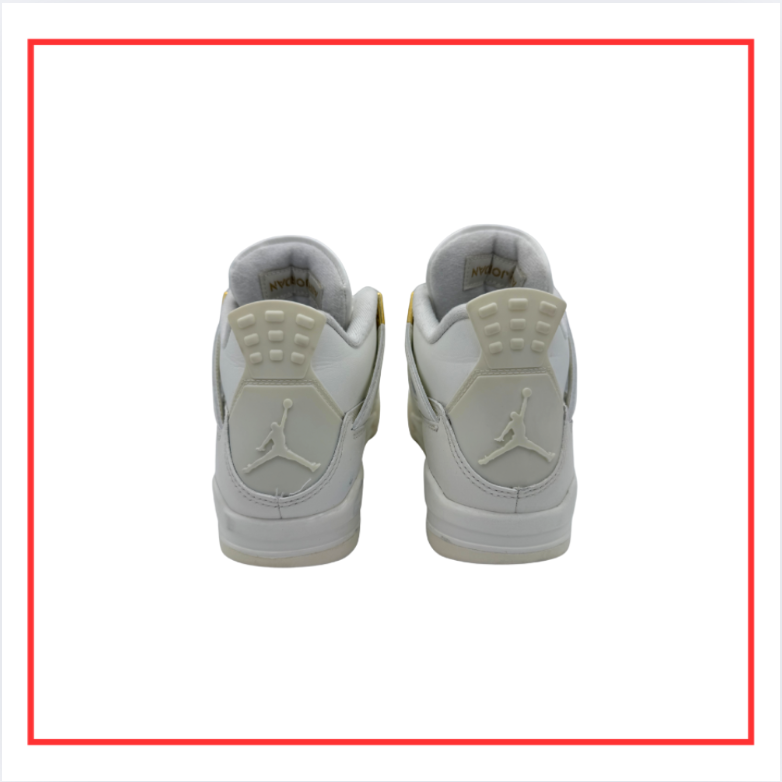 Air Jordan 4 Retro Metallic Gold (W) (Preloved) UK 3
