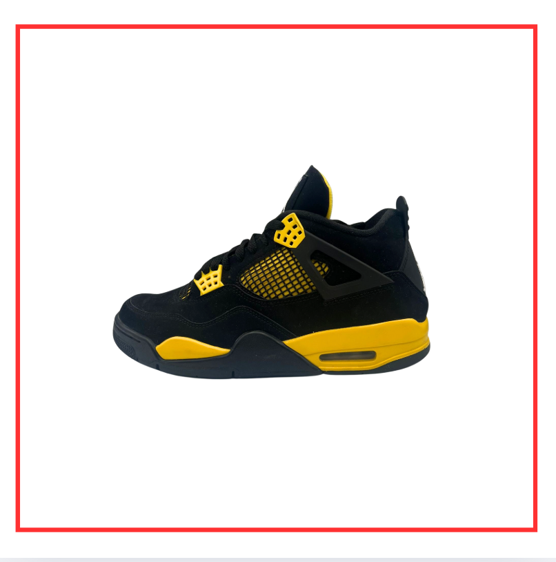 Air Jordan 4 Retro Thunder (2023) (Preloved) UK 8